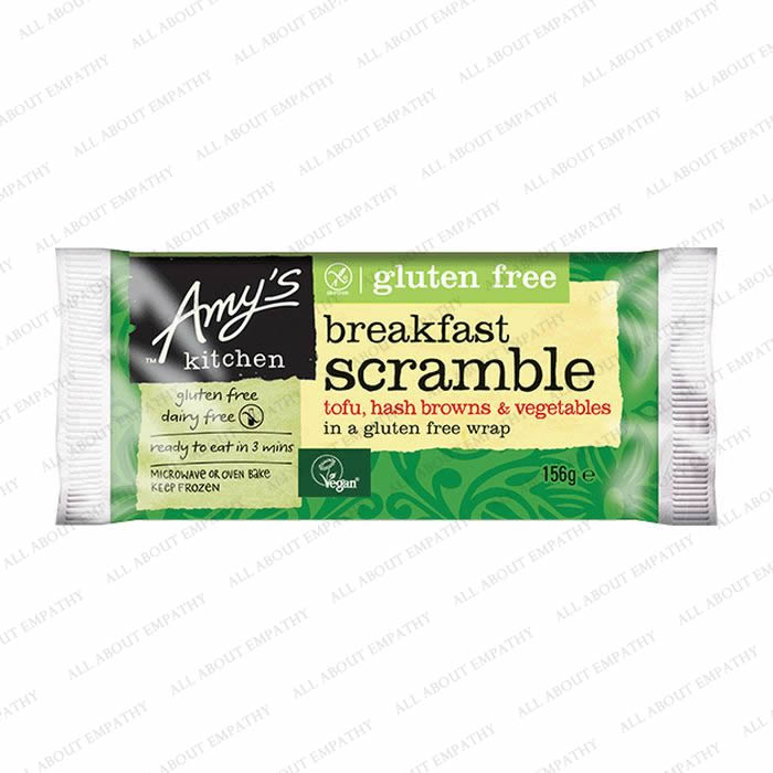 Tofu Scramble Breakfast Wrap