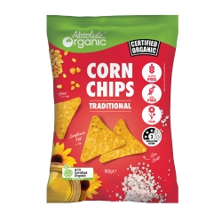 Organic Corn Chips 160g