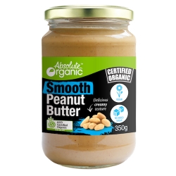 Organic Smooth Peanut Butter 350g
