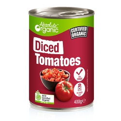 Organic Diced Tomatoes 400g