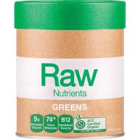 Raw Nutrients Greens - Mint & Vanilla Flavour 300g