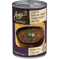 Black Bean Vegetable Soup 411g