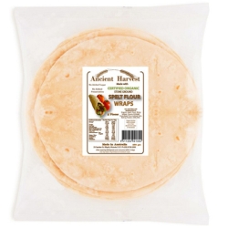 Organic Spelt Flour Wraps 220g