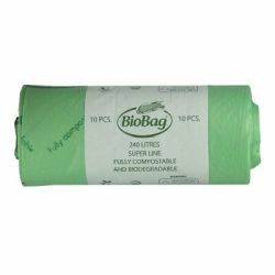 Compostable Superline Bin Liners - 240 Litres 12 Bags