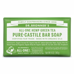 Castile Soap Bar - Green Tea 140g