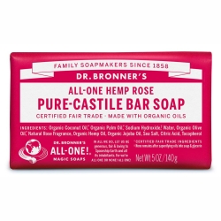 Castile Soap Bar - Rose 140g