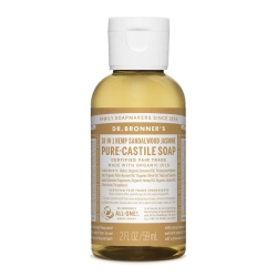 Castile Soap Liquid - Sandalwood Jasmine 59ml