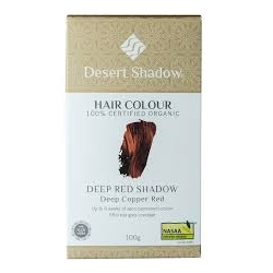 Organic Deep Red Shadow Hair Colour 100g