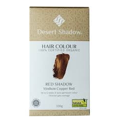 Organic Red Shadow Hair Colour 100g