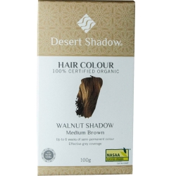 Organic Walnut Shadow Hair Colour 100g