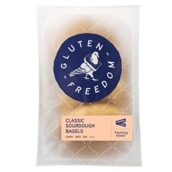 Classic Sourdough Bagels 4pk 344g