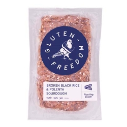 Broken Black Rice & Polenta Sourdough Bread 550g
