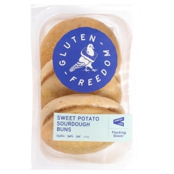 Sweet Potato Sourdough Buns 300g