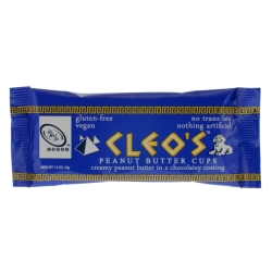 Cleo's Peanut Cups - Choc 43g BB: 21.4.23