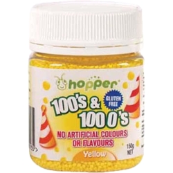 Hundreds & Thousands - Yellow 150g SPECIAL