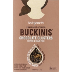 Buckinis Chocolate Clusters 400g