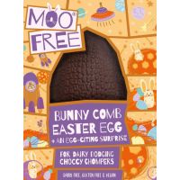 Moo Free Bunnycomb Egg with Bar 100g SPECIAL