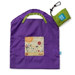 Shopping Bag Small - Purple Garden