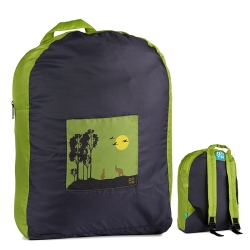 Backpack - Grey/Green Roo