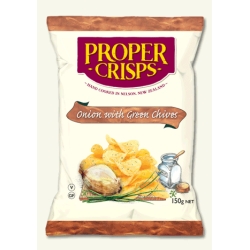 Crisps - Onion & Green Chive 150g