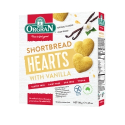 Shortbread Hearts 150g