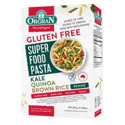 Pasta - Superfood Kale Quinoa Brown Rice Penne 250g