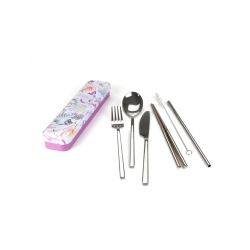 Stainless Steel Cutlery Set - Dragonfly