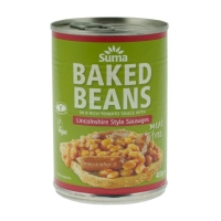 Baked Beans & Sausages 400g 