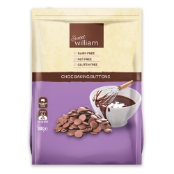 Chocolate Baking Buttons 300g