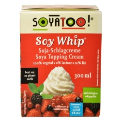 Soy Whip Topping Cream 300ml
