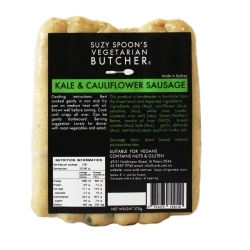 Cauliflower Kale Sausages 370g