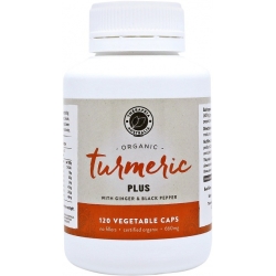 Organic Turmeric Plus 120 Capsules