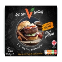 V-Mega Burgers 2pk 280g