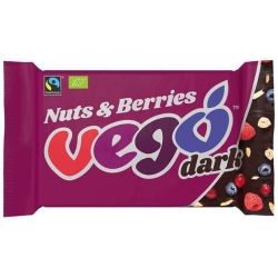 Nuts & Berries Dark Chocolate Bar 85g