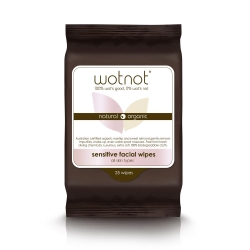 Natural Sensitive Facial Wipes 25pk
