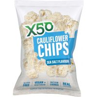 Cauliflower Chips - Sea Salt 60g